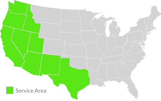 service area map